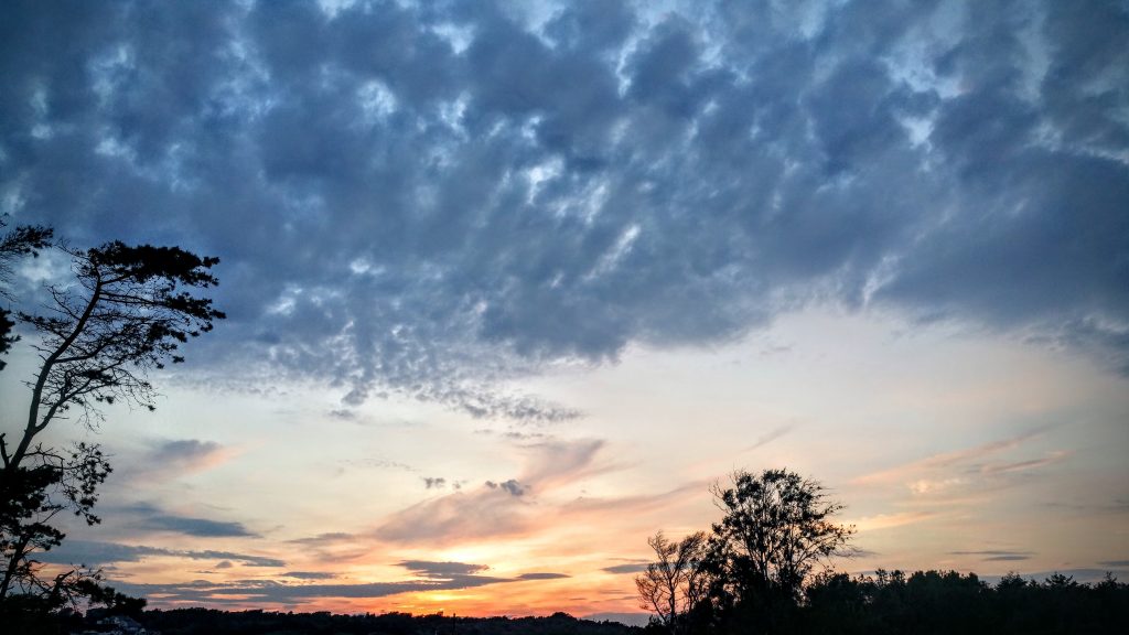 solnedgang